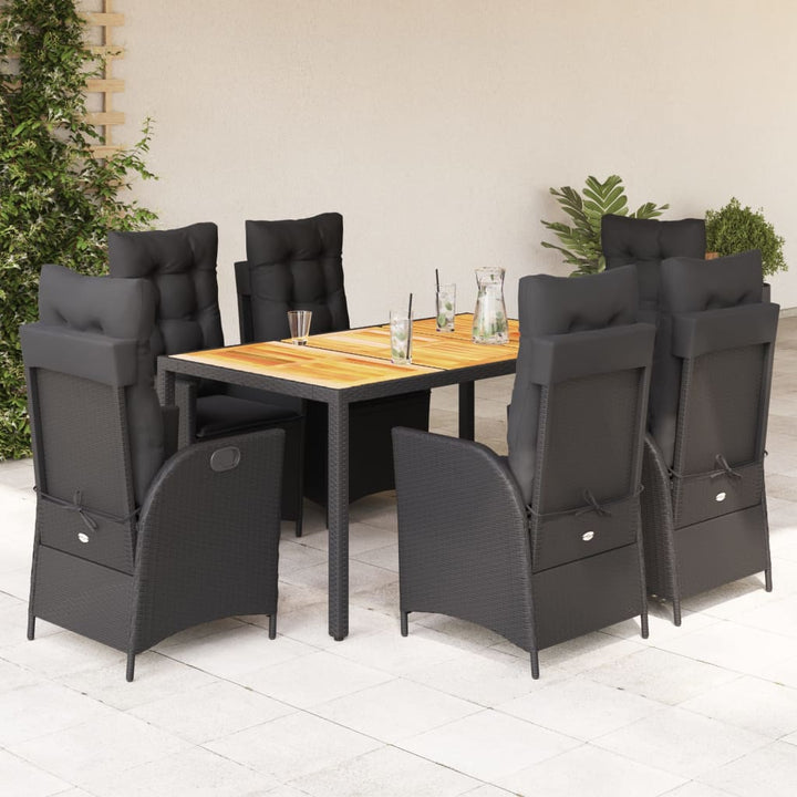 Set Mobilier De Grădină Cu Perne, 5 Piese, , Poliratan