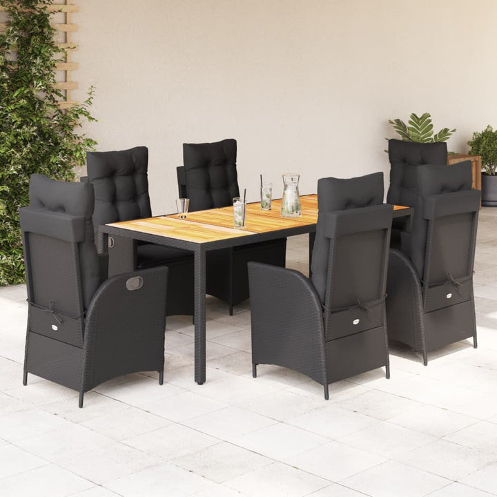 Set Mobilier De Grădină Cu Perne, 5 Piese, , Poliratan