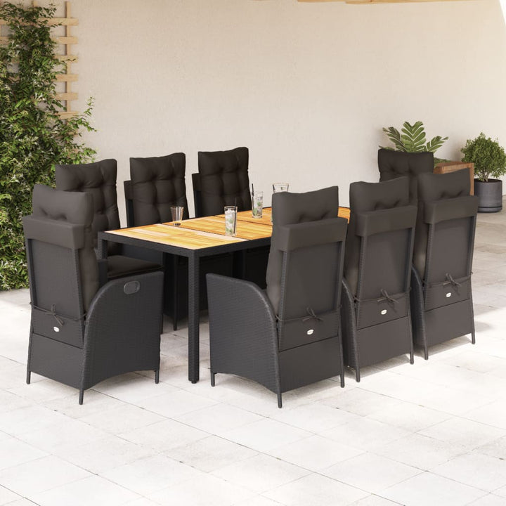 Set Mobilier De Grădină Cu Perne, 5 Piese, , Poliratan