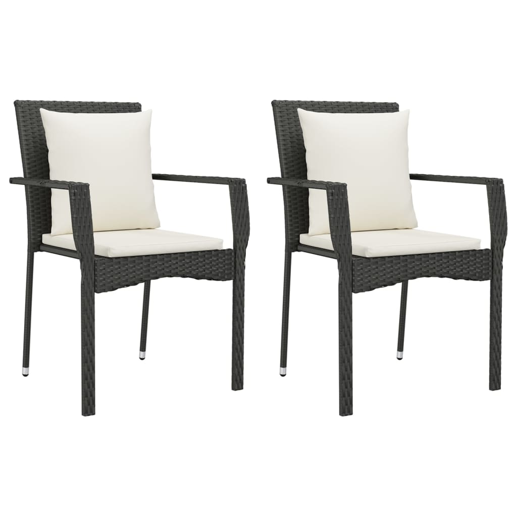 Vixl Set Mobilier De Grădină Cu Perne, 7 Piese, , Poliratan