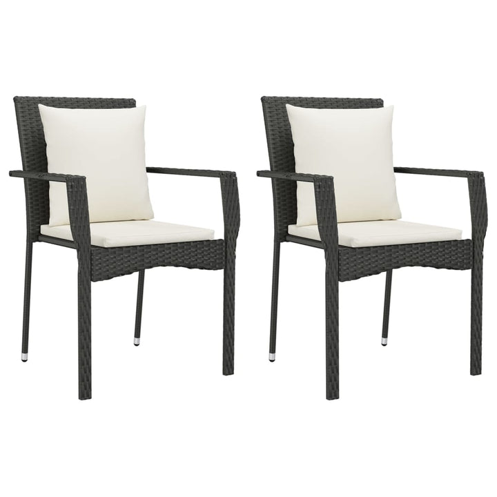Vixl Set Mobilier De Grădină Cu Perne, 7 Piese, , Poliratan
