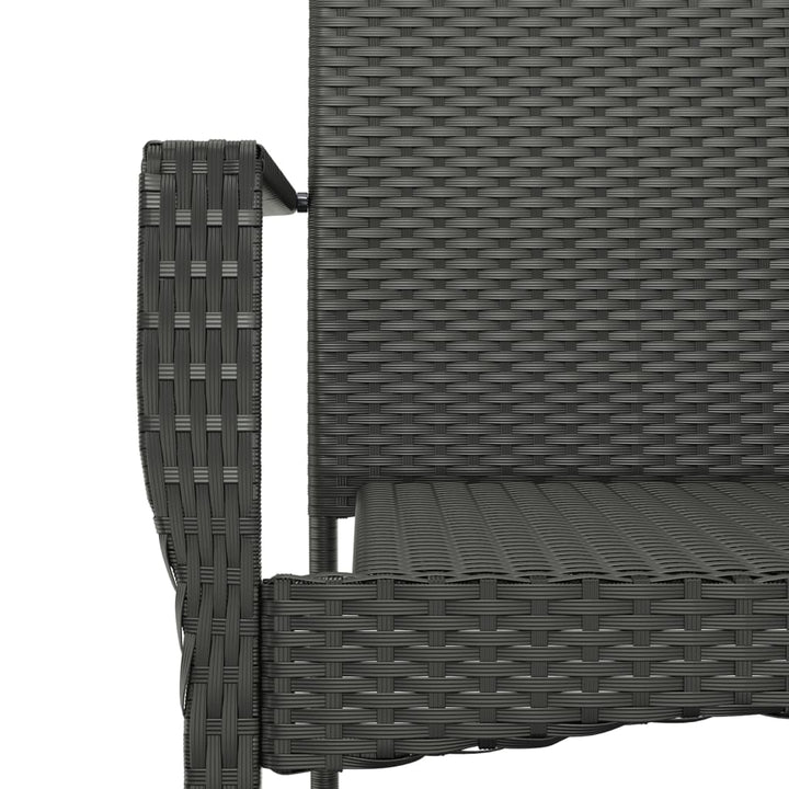 Vixl Set Mobilier De Grădină Cu Perne, 7 Piese, , Poliratan