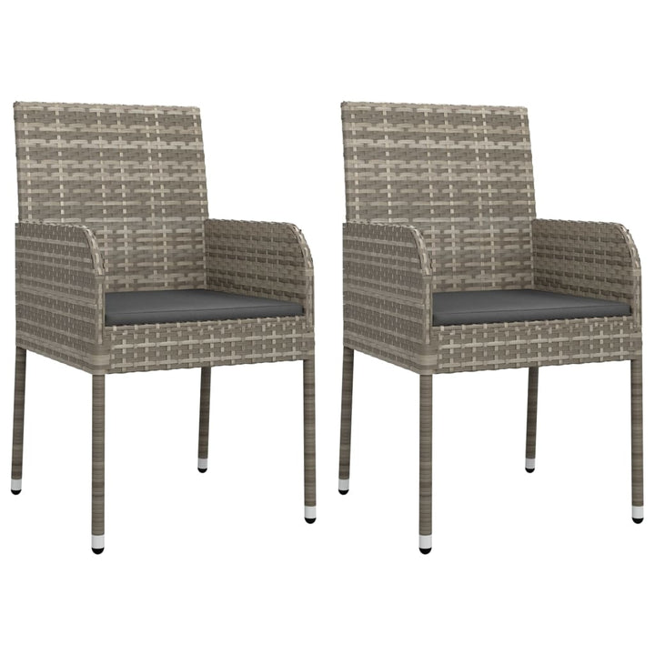 Set Mobilier De Grădină Cu Perne, 7 Piese, , Poliratan