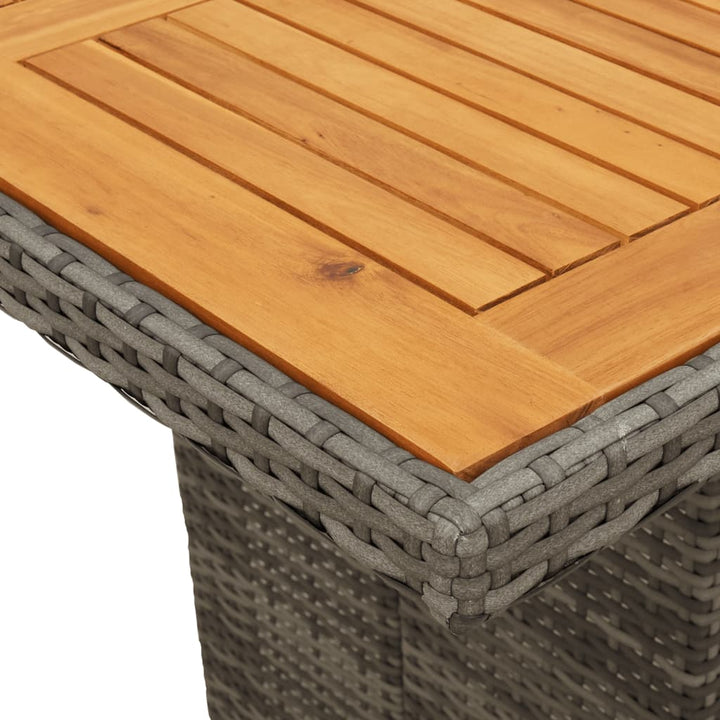 Set Mobilier De Grădină Cu Perne, 7 Piese, , Poliratan