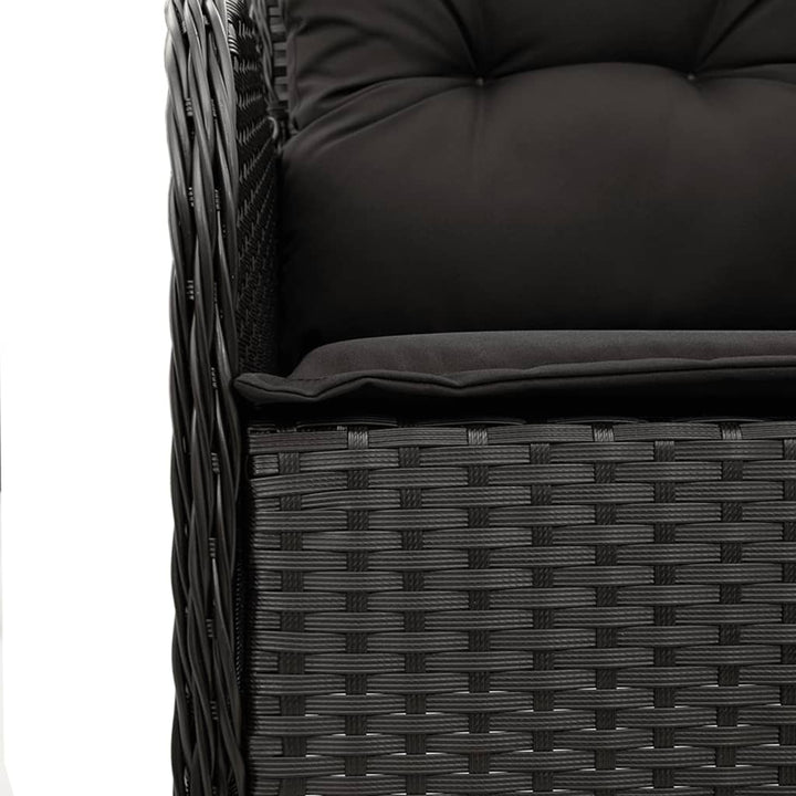 Set Mobilier De Grădină Cu Perne, 9 Piese, , Poliratan