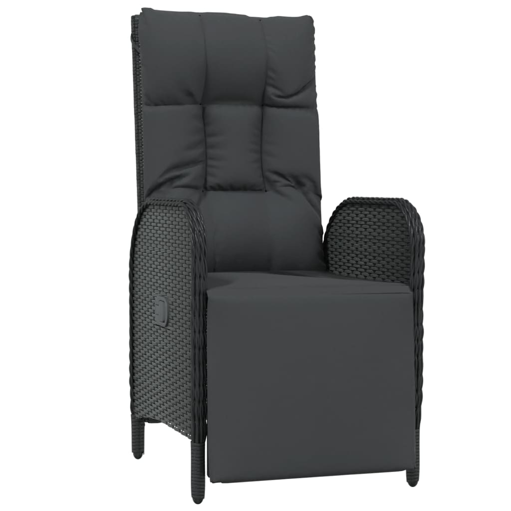 Set Mobilier De Grădină Cu Perne, 9 Piese, , Poliratan