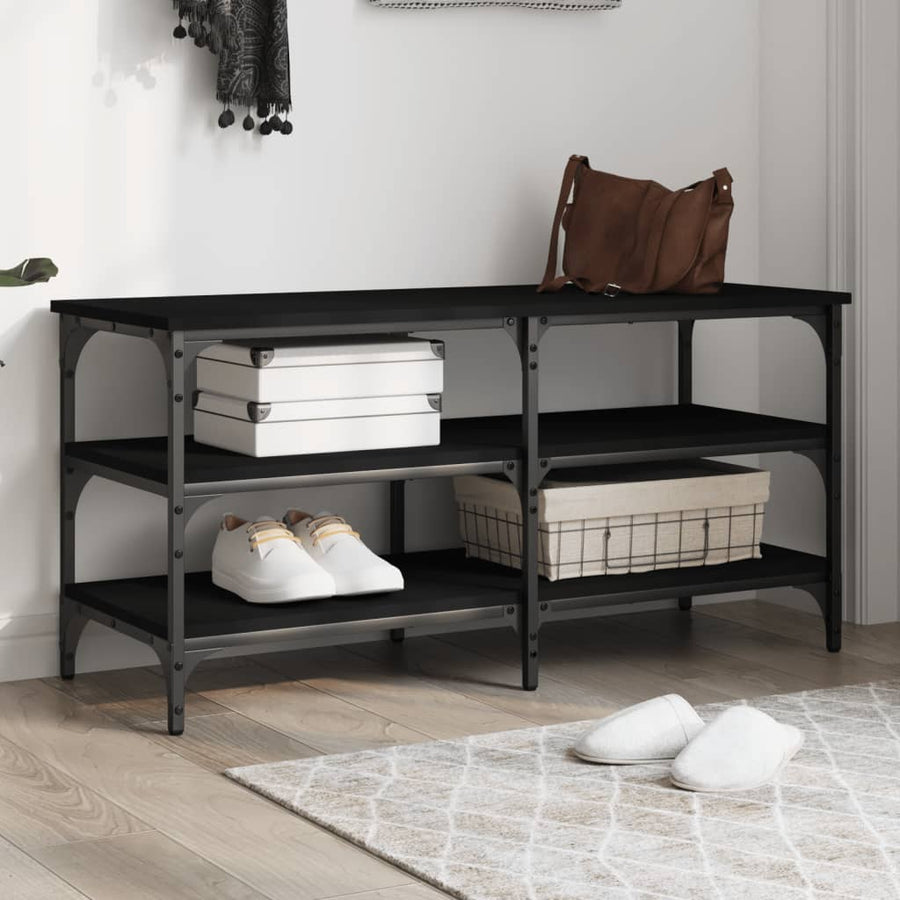 Bancă De Pantofi, , 100X38,5X49 Cm, Lemn Prelucrat