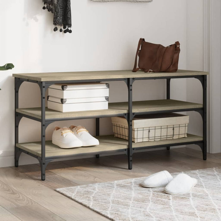 Bancă De Pantofi, , 100X38,5X49 Cm, Lemn Prelucrat