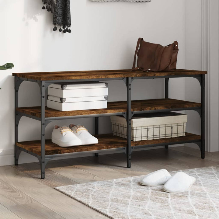 Bancă De Pantofi, , 100X38,5X49 Cm, Lemn Prelucrat