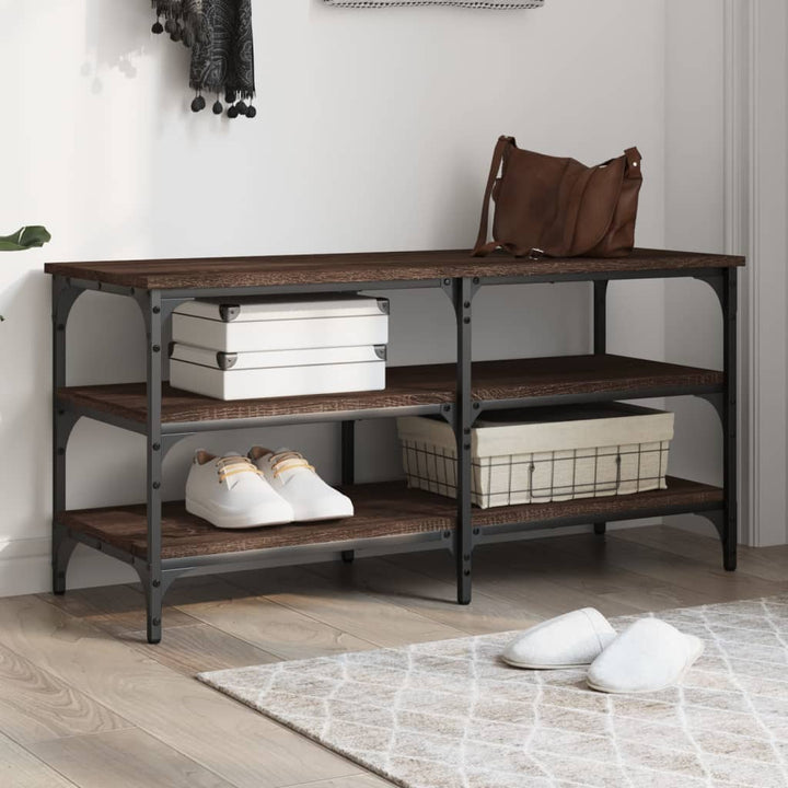 Bancă De Pantofi, , 100X38,5X49 Cm, Lemn Prelucrat
