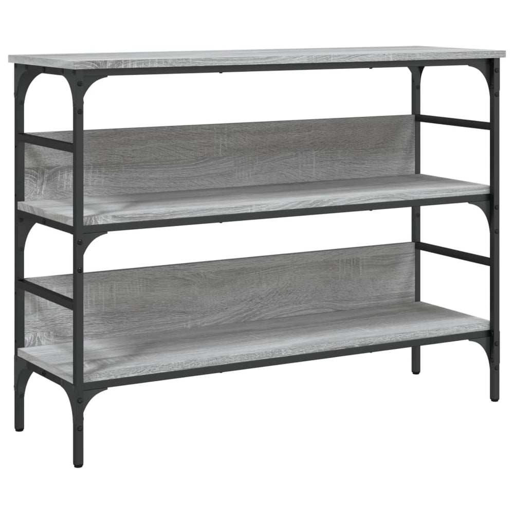 Măsuță Consolă, Gri Sonoma, 100X32X75 Cm, Lemn Prelucrat