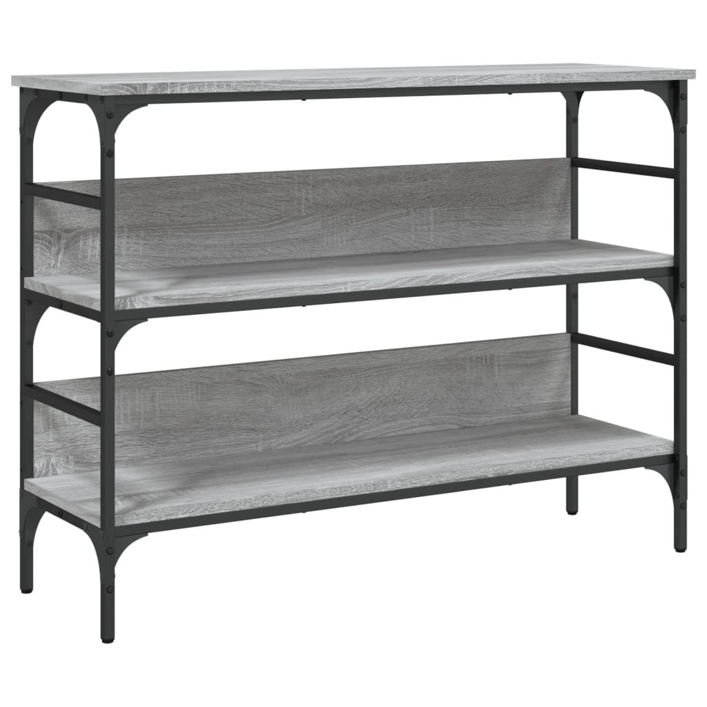 Măsuță Consolă, Gri Sonoma, 100X32X75 Cm, Lemn Prelucrat