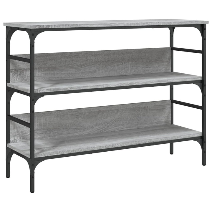 Măsuță Consolă, Gri Sonoma, 100X32X75 Cm, Lemn Prelucrat