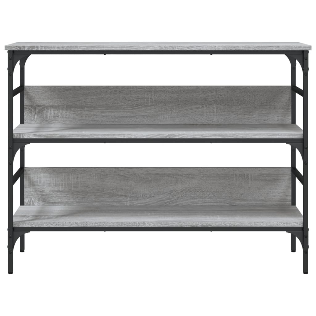 Măsuță Consolă, Gri Sonoma, 100X32X75 Cm, Lemn Prelucrat