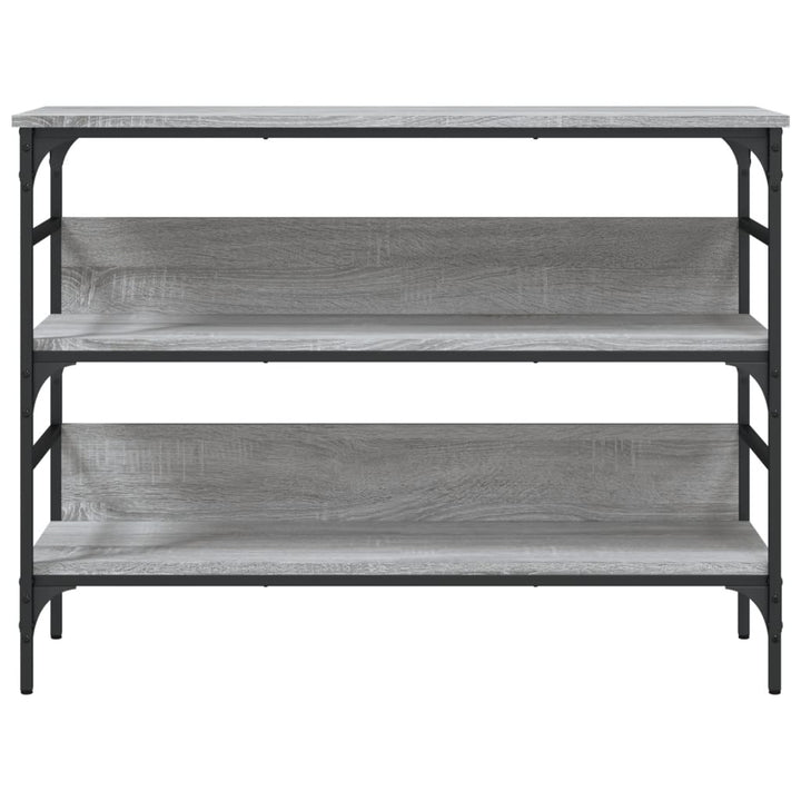 Măsuță Consolă, Gri Sonoma, 100X32X75 Cm, Lemn Prelucrat