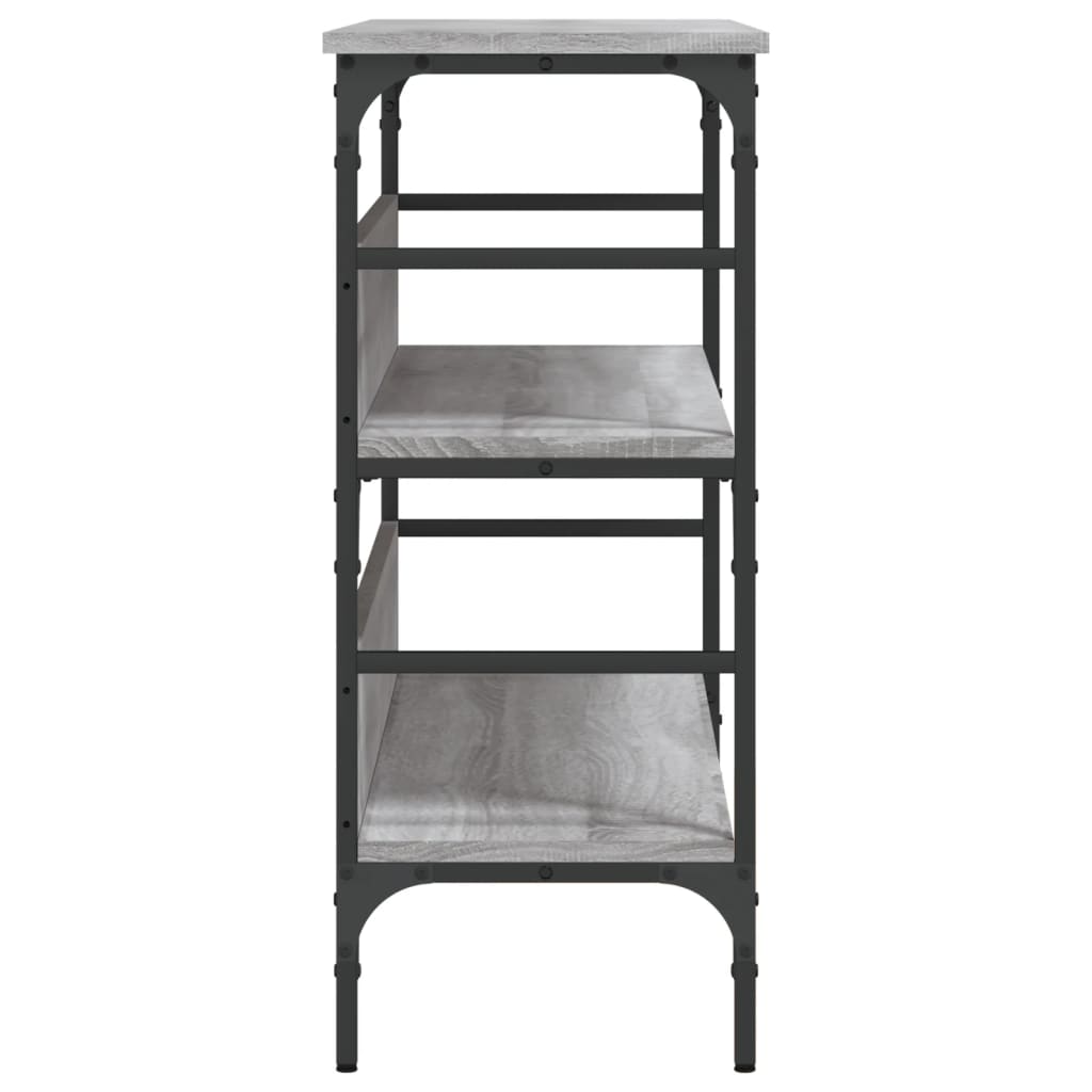 Măsuță Consolă, Gri Sonoma, 100X32X75 Cm, Lemn Prelucrat