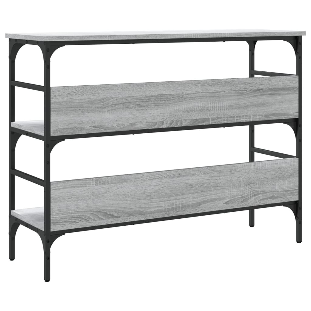 Măsuță Consolă, Gri Sonoma, 100X32X75 Cm, Lemn Prelucrat