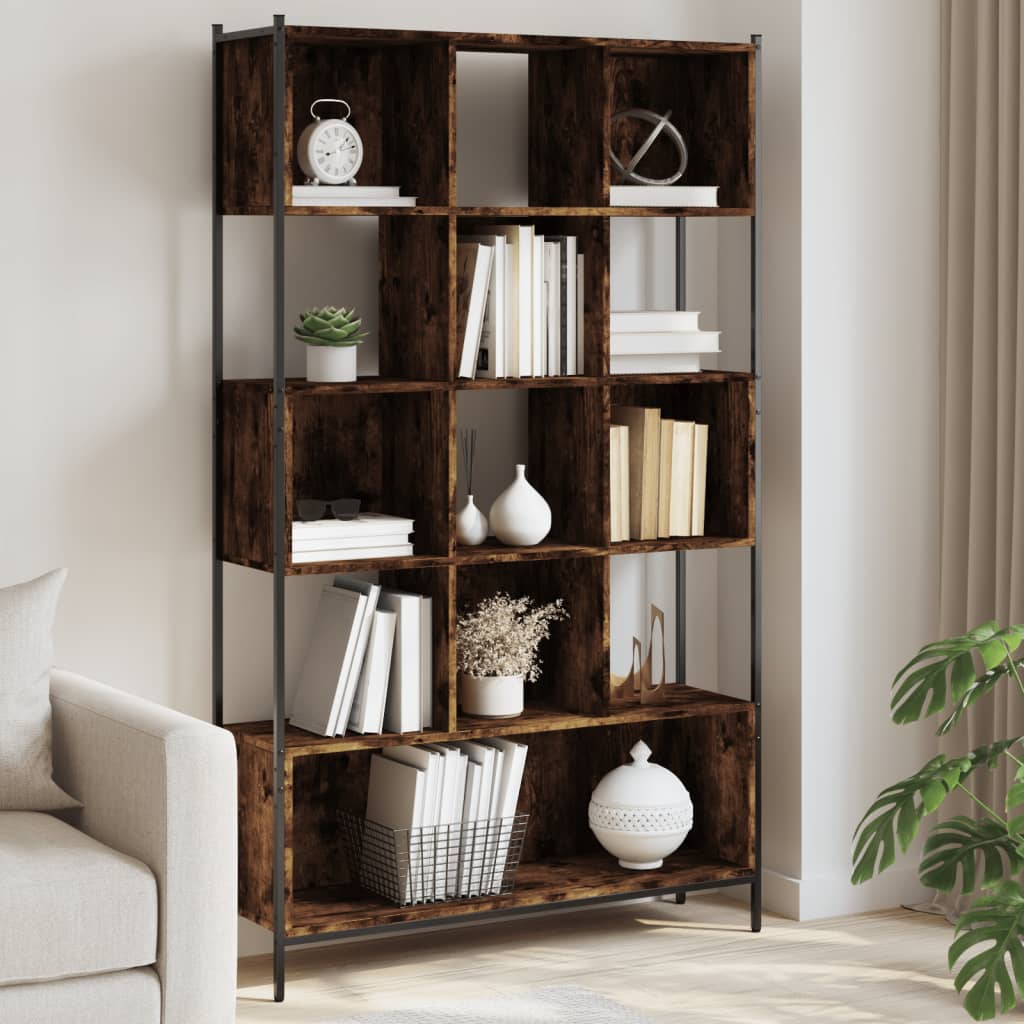 Bibliotecă, Stejar Maro, 102X28X172 Cm, Lemn Prelucrat