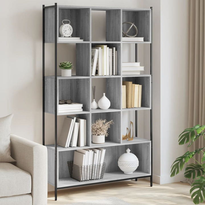 Bibliotecă, Stejar Maro, 102X28X172 Cm, Lemn Prelucrat