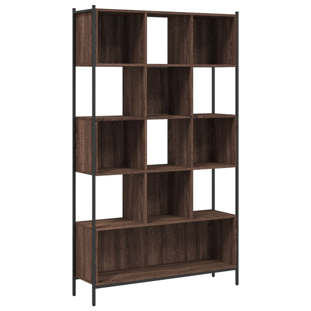 Bibliotecă, Stejar Maro, 102X28X172 Cm, Lemn Prelucrat