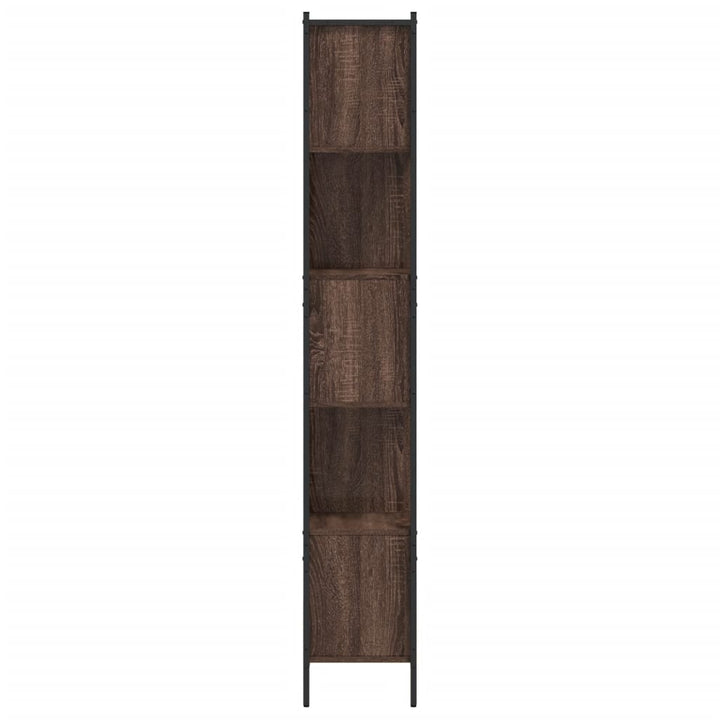 Bibliotecă, Stejar Maro, 102X28X172 Cm, Lemn Prelucrat
