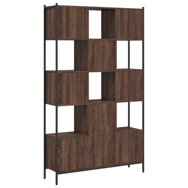 Bibliotecă, Stejar Maro, 102X28X172 Cm, Lemn Prelucrat
