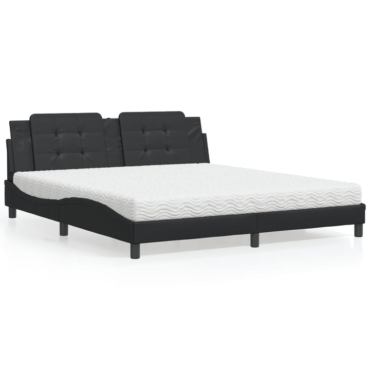 Pat Cu Saltea, , , Piele Ecologică