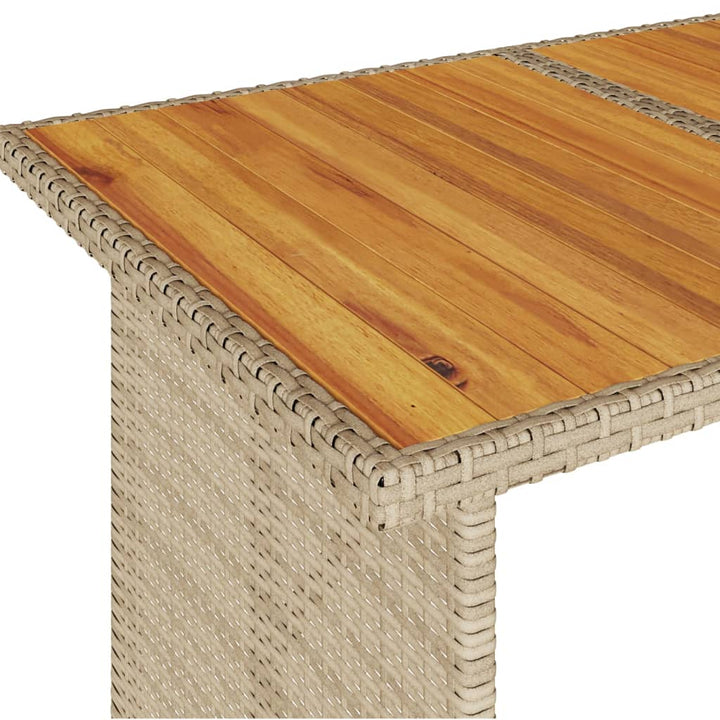 Set Canapele De Grădină Cu Perne, 6 Piese, Bej, Poliratan