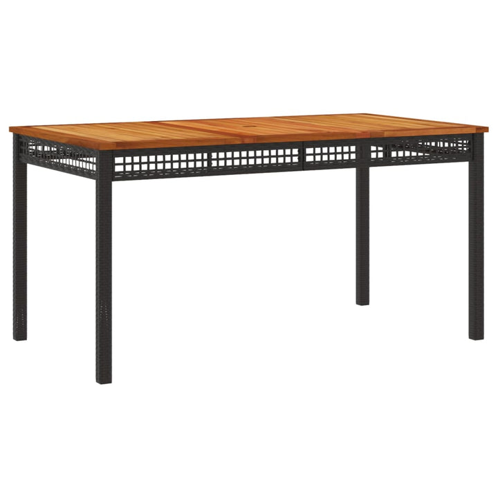 Set Mobilier De Grădină Cu Perne, 4 Piese, Negru, Poliratan