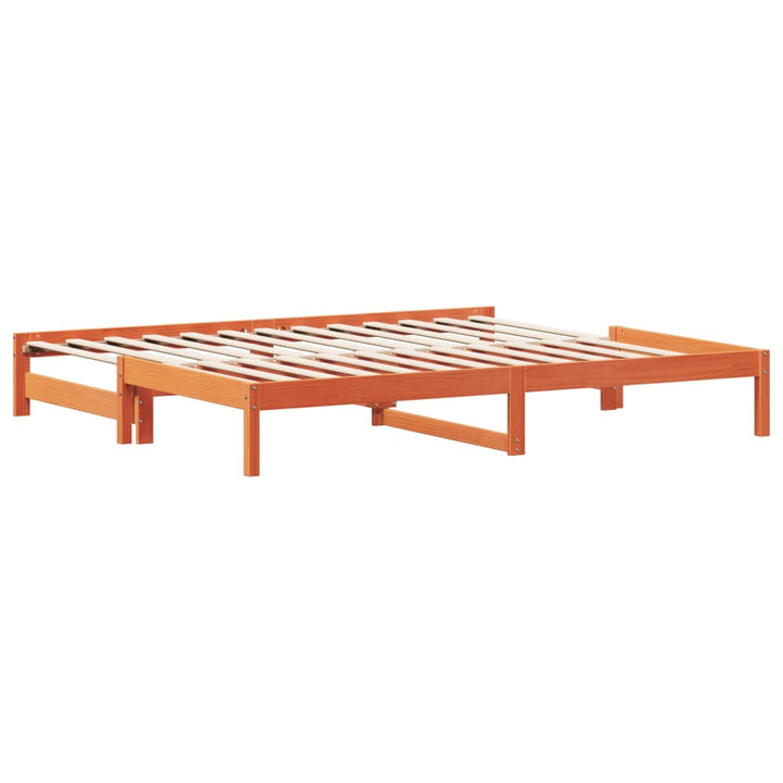 Pat De Zi Cu Extensie, , 90X200Cm, Lemn Masiv De Pin