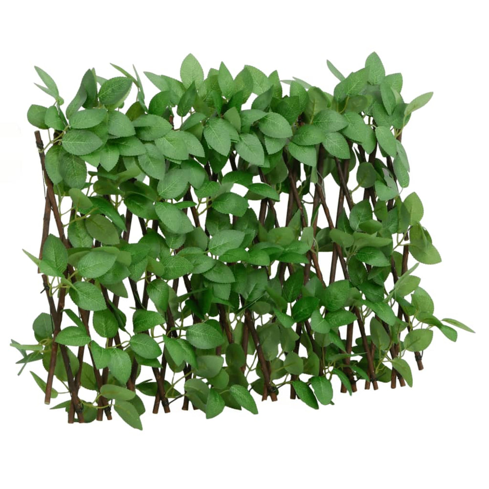 Spalier Iederă Artificială Extensibil, 5 Buc., Verde,