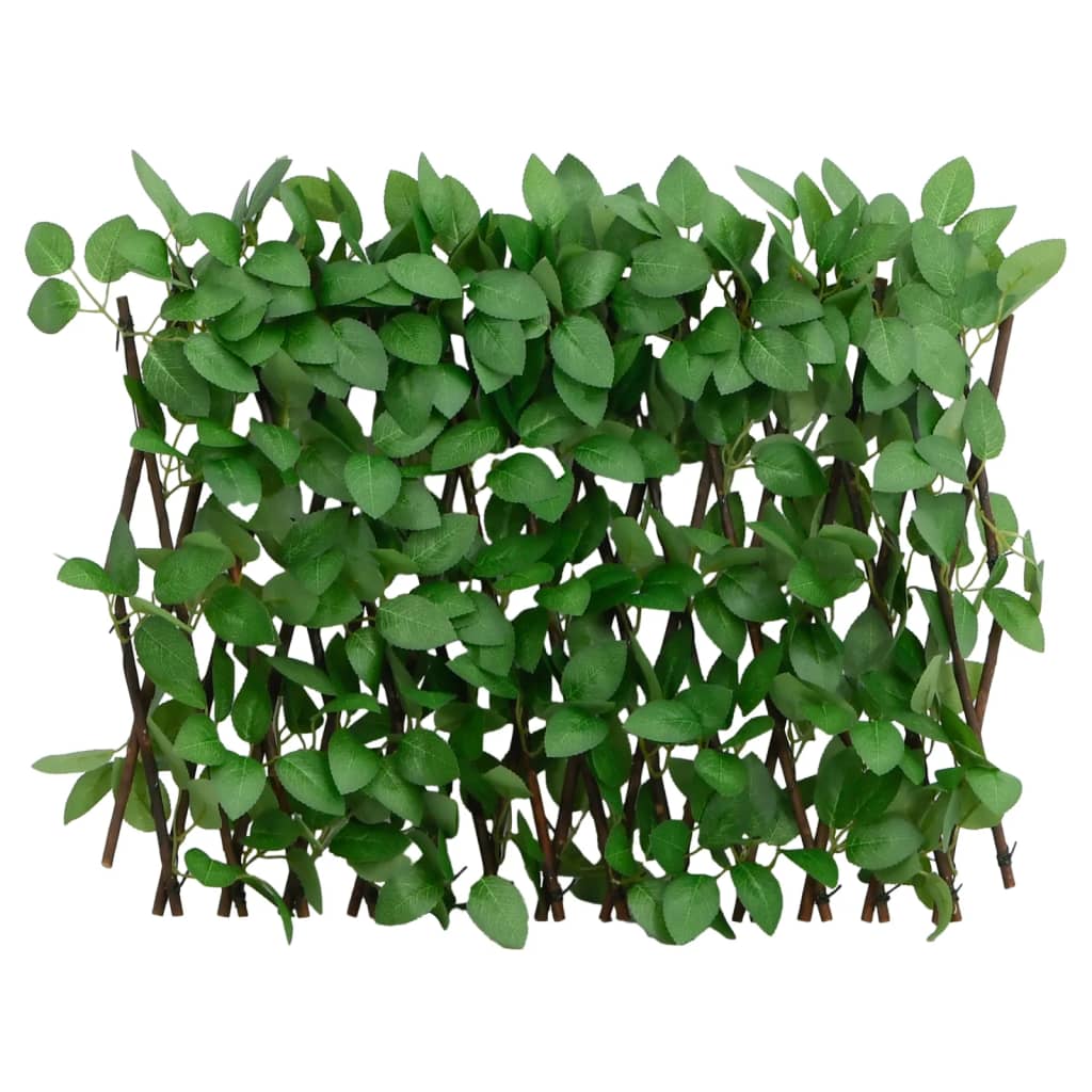  Spalier Iederă Artificială Extensibil, 5 Buc., Verde,