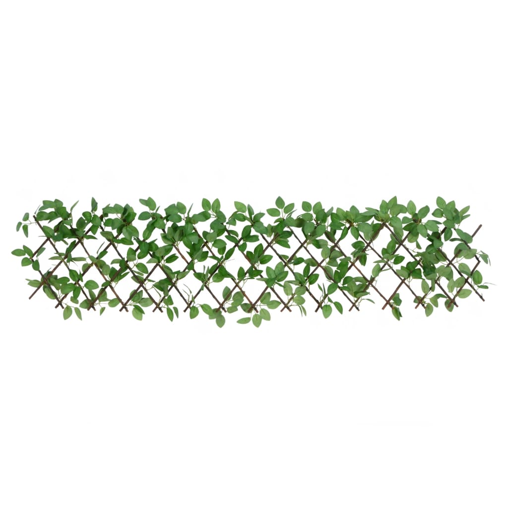  Spalier Iederă Artificială Extensibil, 5 Buc., Verde,