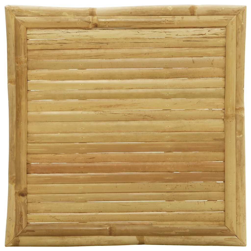 Set De Bistro Pliabil, 3 Piese, Cu Perne , Bambus