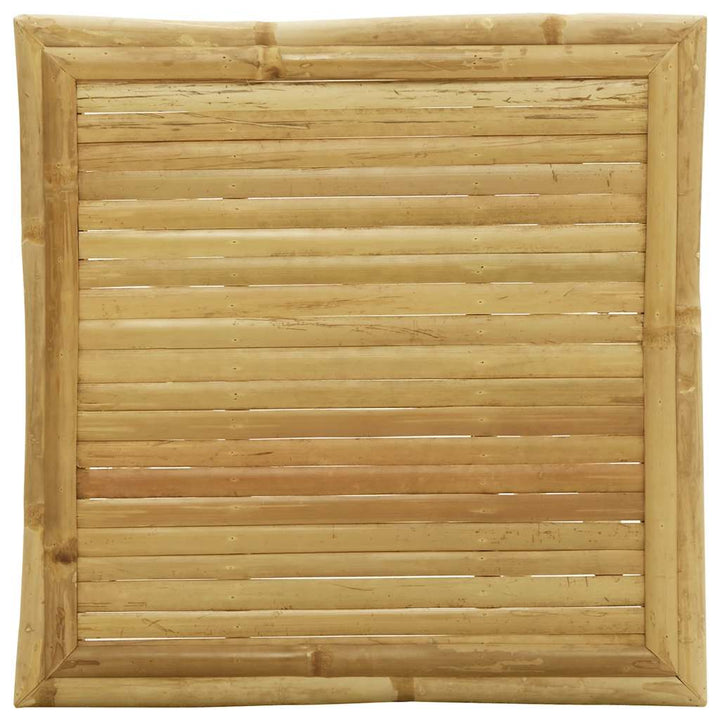 Set De Bistro Pliabil, 3 Piese, Cu Perne , Bambus