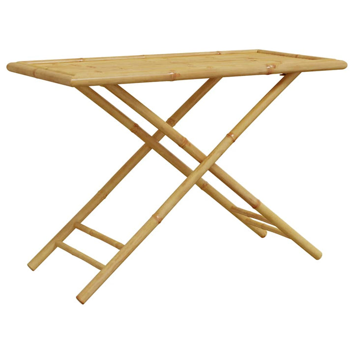 Set De Bistro Pliabil, 5 Piese, Cu Perne , Bambus