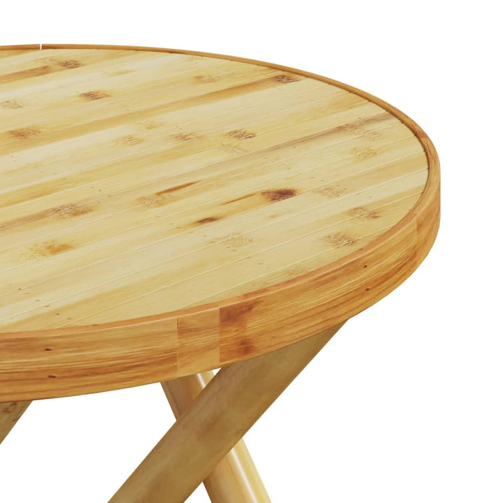 Set De Bistro Pliabil, 3 Piese, Cu Perne , Bambus