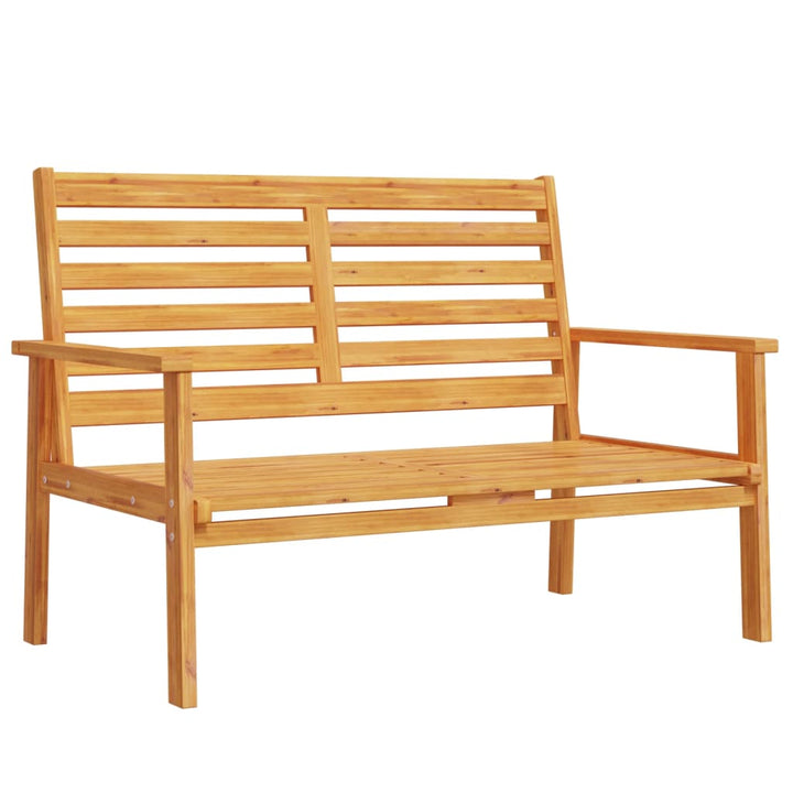 Set Mobilier De Grădină Cu Perne, 3 Piese, Lemn Masiv Acacia