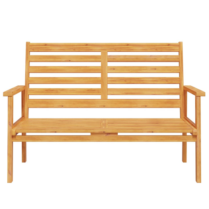 Set Mobilier De Grădină Cu Perne, 3 Piese, Lemn Masiv Acacia