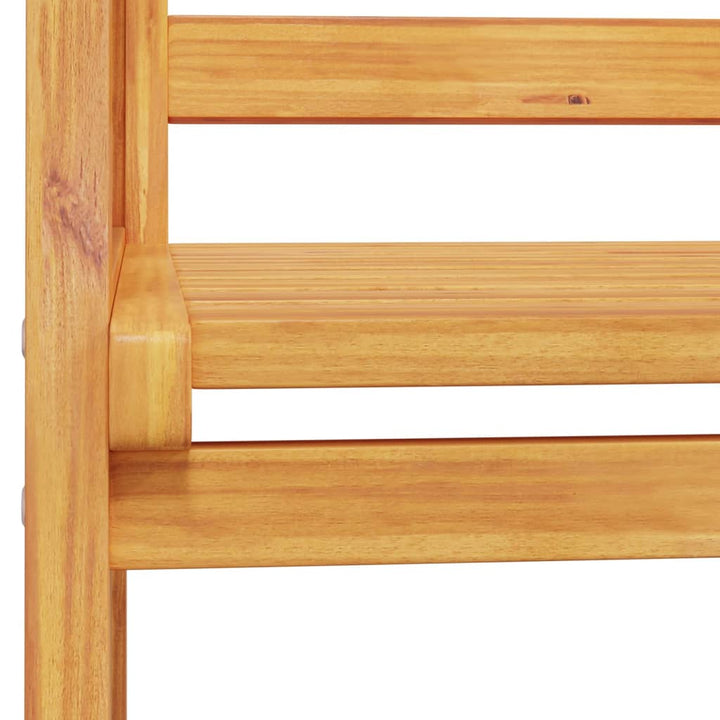 Set Mobilier De Grădină Cu Perne, 3 Piese, Lemn Masiv Acacia