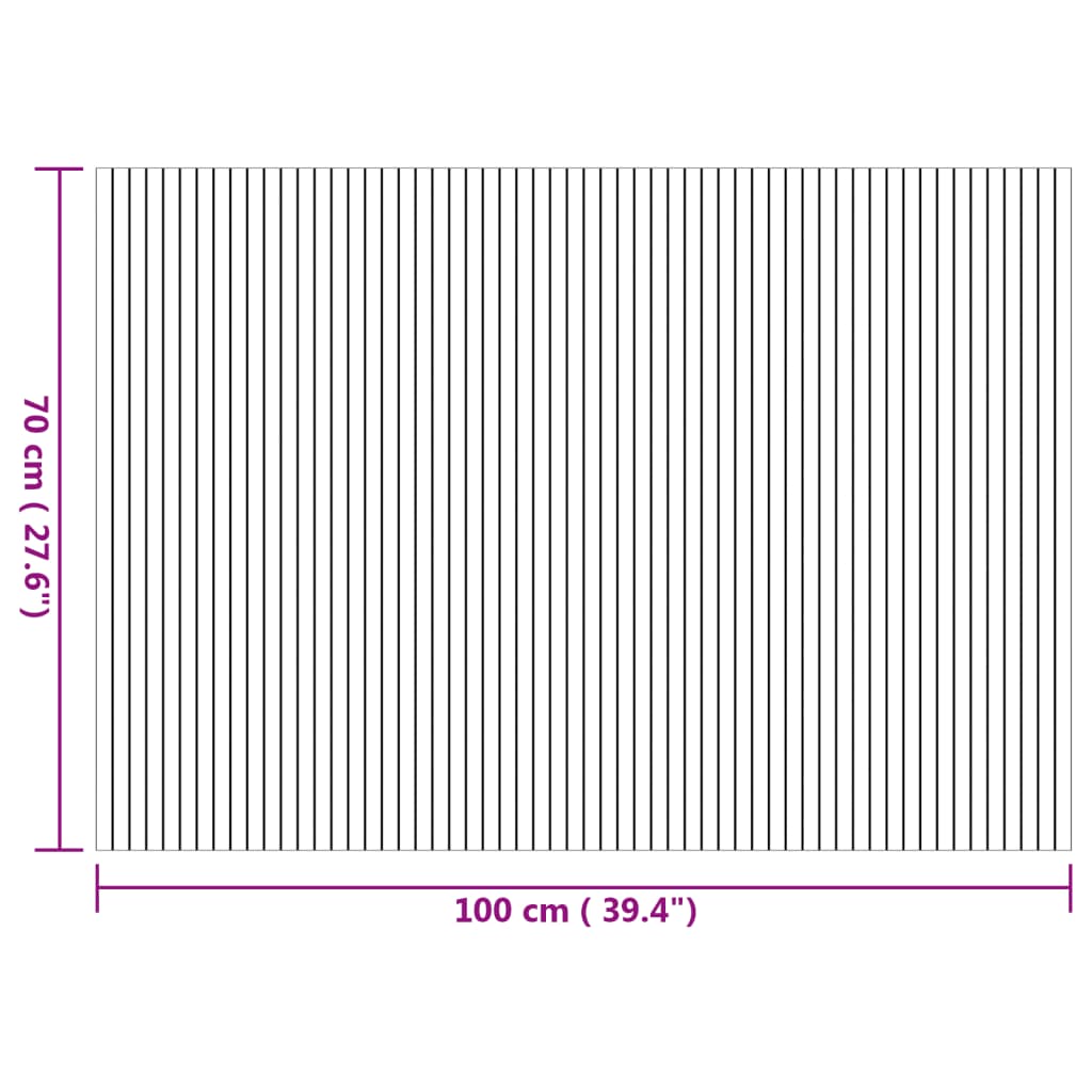 Covor Dreptunghiular, , , Bambus
