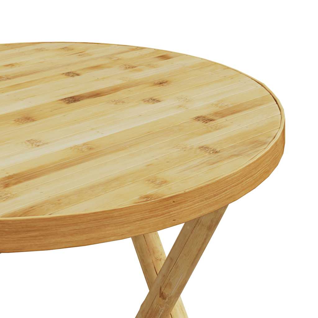 Set De Bistro Pliabil, 3 Piese, Cu Perne , Bambus