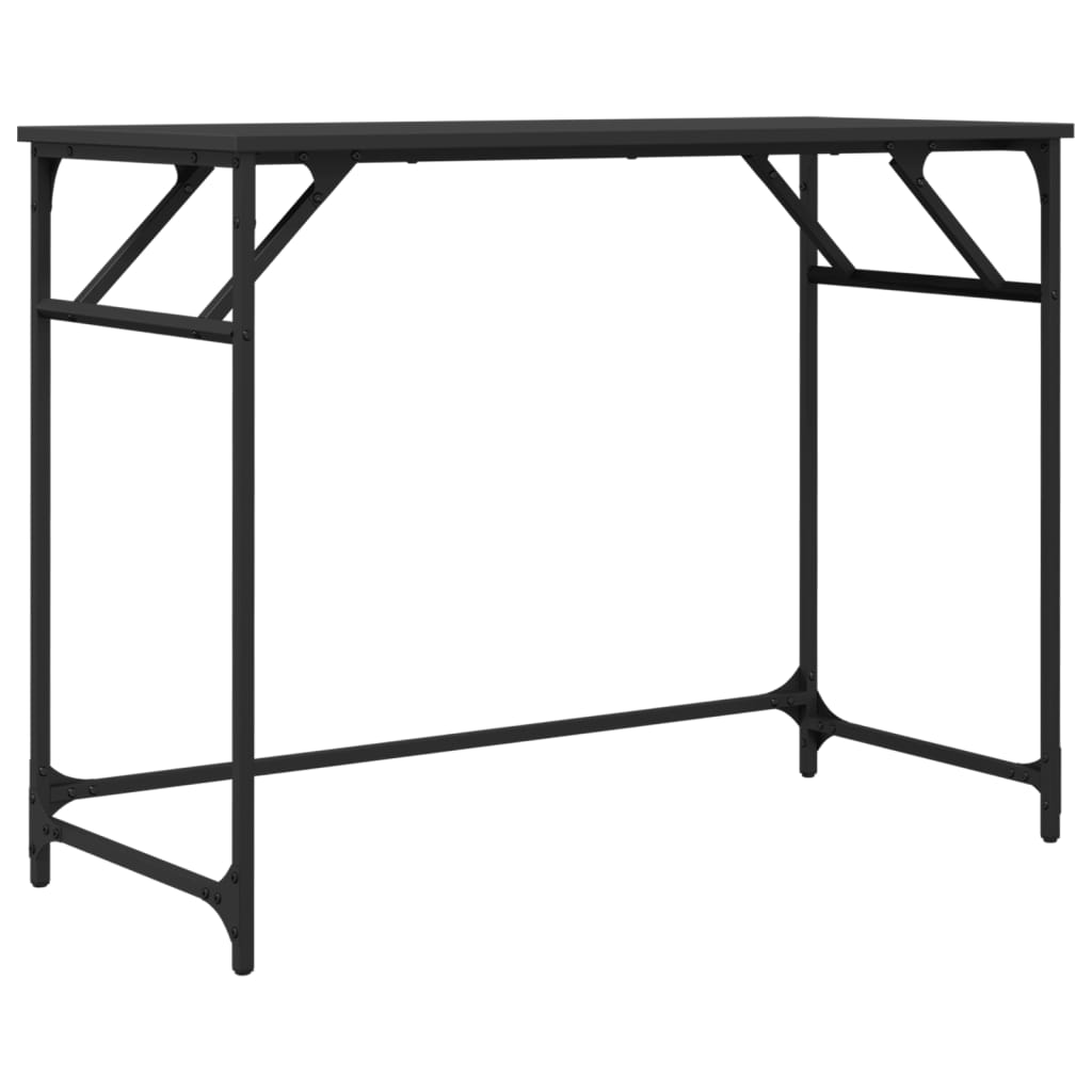 Birou 100X45X76Cm Lemn Compozit/Oțel Vopsit Electrostatic