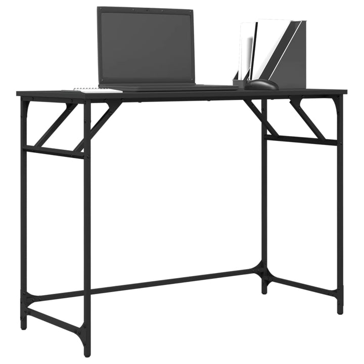 Birou 100X45X76Cm Lemn Compozit/Oțel Vopsit Electrostatic