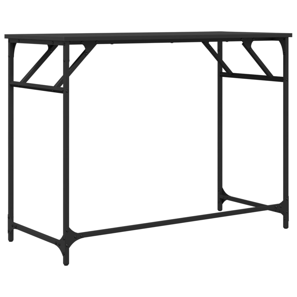 Birou 100X45X76Cm Lemn Compozit/Oțel Vopsit Electrostatic