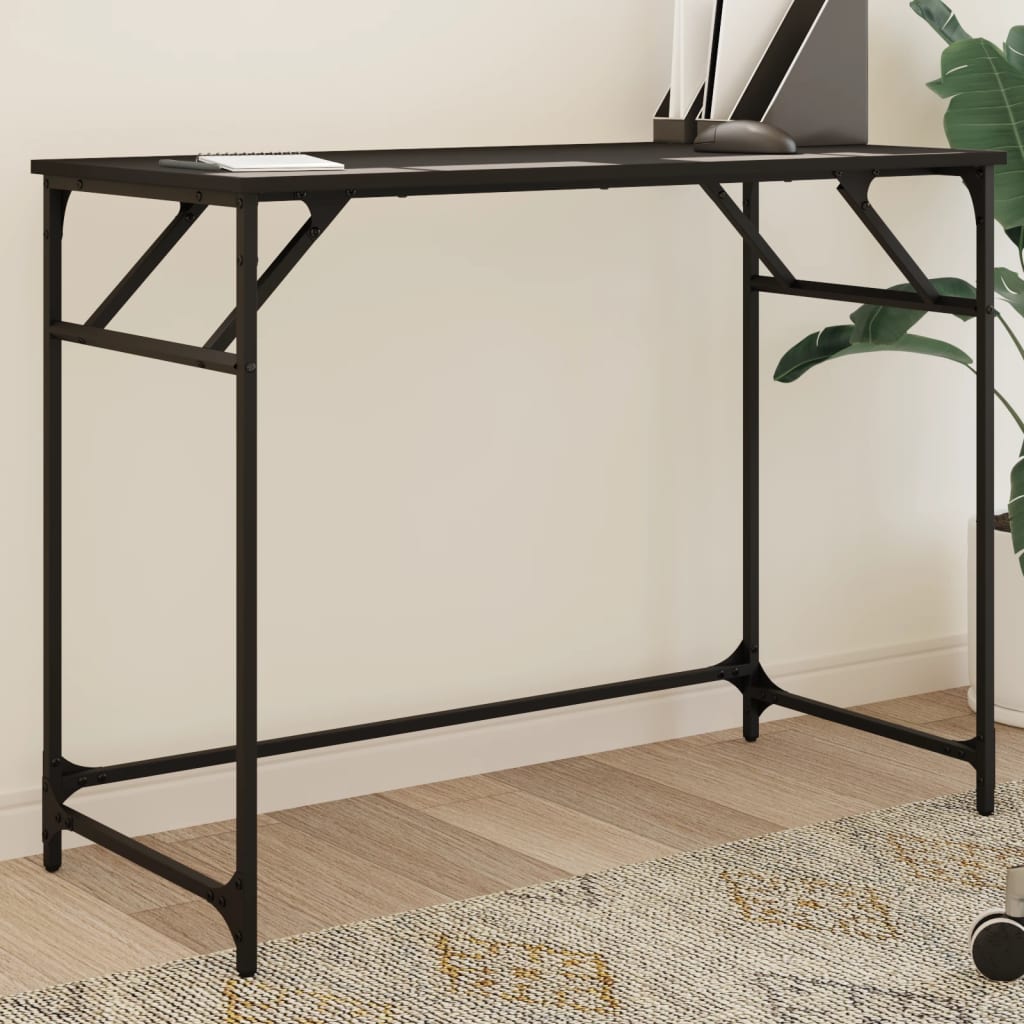 Birou 100X45X76Cm Lemn Compozit/Oțel Vopsit Electrostatic