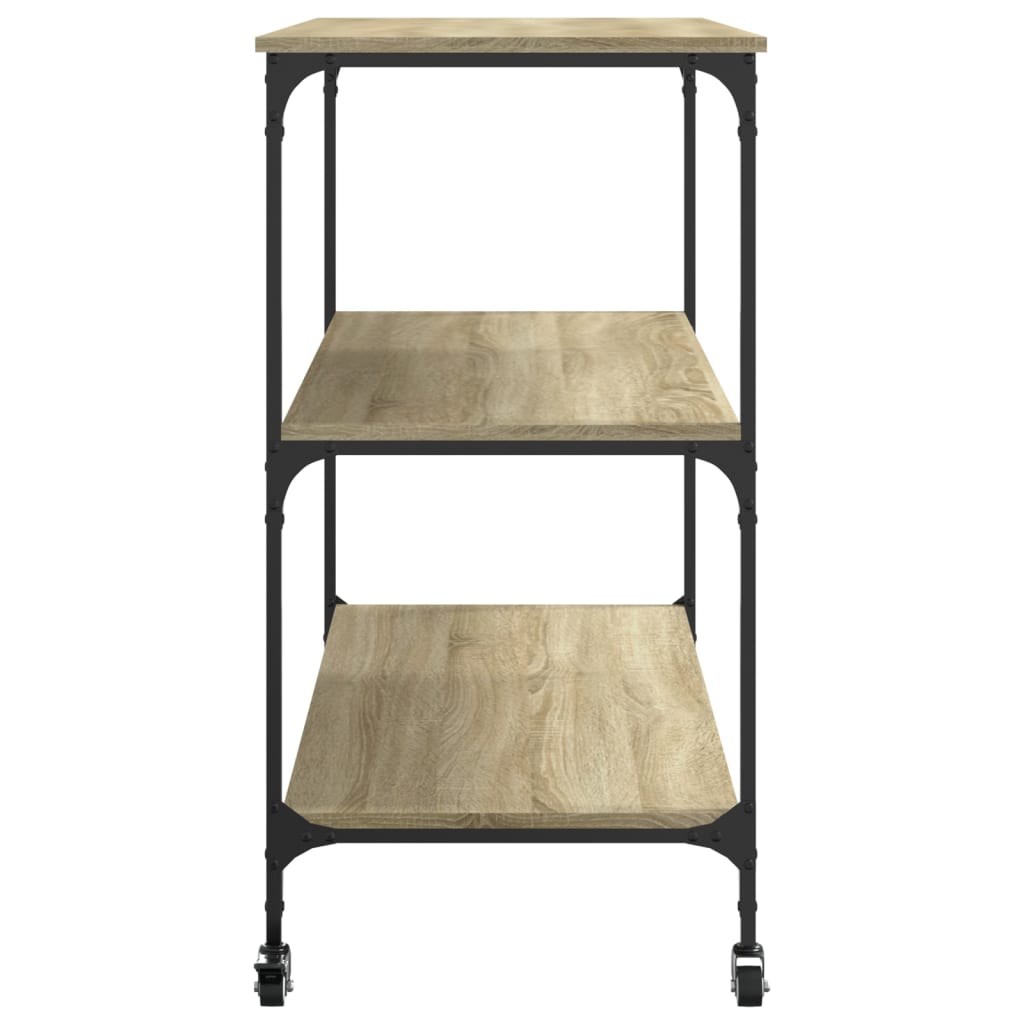 Cărucior De Bucătărie 102X50X95 Cm Lemn