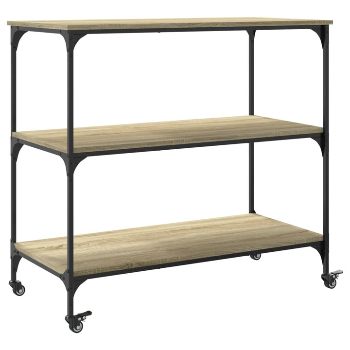 Cărucior De Bucătărie 102X50X95 Cm Lemn