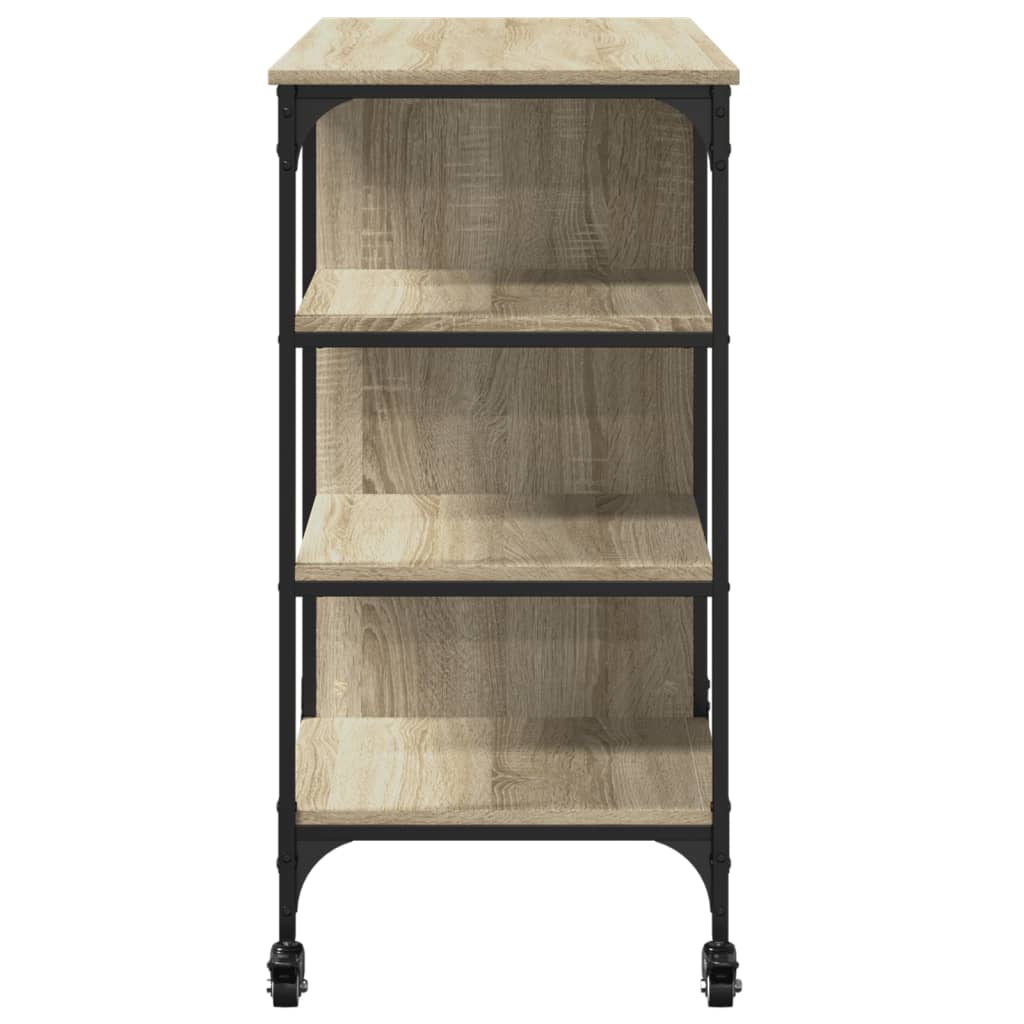 Cărucior De Bucătărie 100X45X89,5Cm Lemn Prelucrat