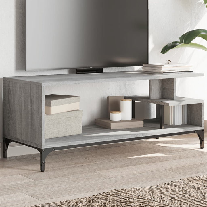 Comodă Tv, , 102X40X41 Cm, Lemn Și Oțel
